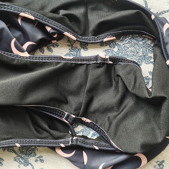 Marine Serre Moon Print Open Back On Piece Swimsuit - Picture 6 of 8